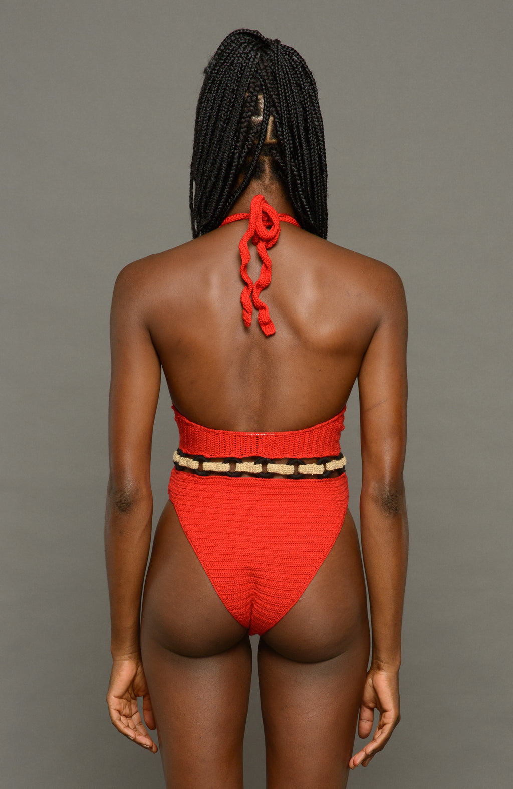 Amini Swimsuit Red