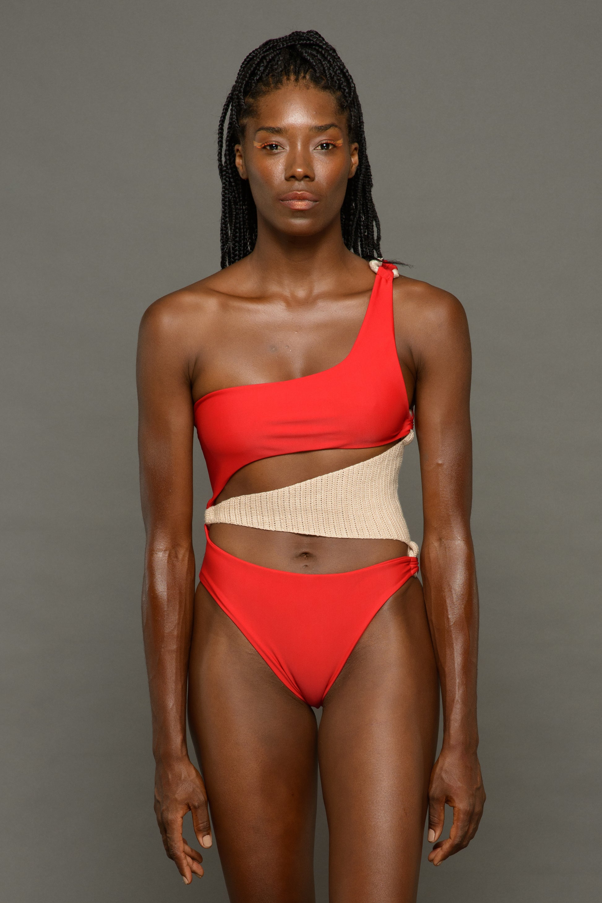 Nishati Swimsuit Red